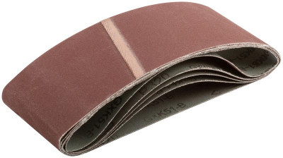 Лента шлифовальная бесконечные водостойкие на тканевой основе (уп.5шт) 75х457мм Р 320 FIT 39690