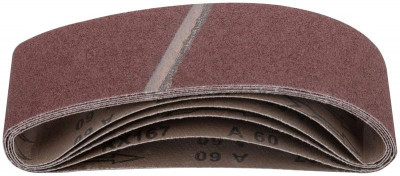 Лента шлифовальная бесконечные водостойкие на тканевой основе (уп.5шт) 75х533мм Р 60 FIT 39693