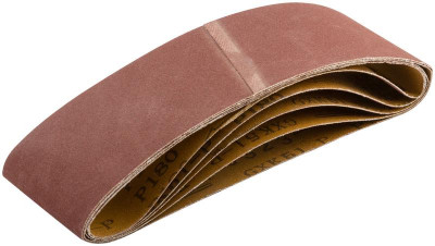 Лента шлифовальная бесконечные водостойкие на тканевой основе (уп.5шт) 75х533мм Р 180 FIT 39698