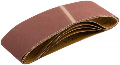 Лента шлифовальная бесконечные водостойкие на тканевой основе (уп.5шт) 75х533мм Р 320 FIT 39700