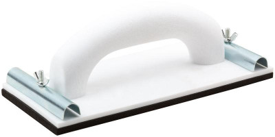 Терка для наждачной бумаги пластиковая с мет. прижимом 230х105мм FIT 39743