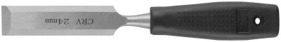 Стамеска CrV с пластиковой ручкой 24мм FIT 43124
