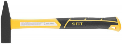 Молоток кованый Профи 400г фибергласовая усилен. ручка FIT 44334