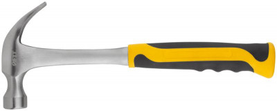 Молоток-гвоздодер Профи 27мм 450г цельнометал. FIT 44789