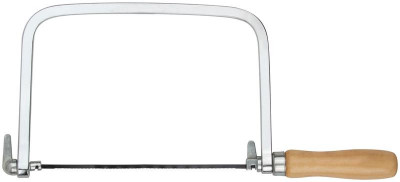 Ножовка по металлу и дереву 175мм с глубокой рамкой + 5 запасных полотен FIT 40036