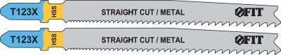 Полотно по алюминию и цвет.мет HSS фрезерованные зубья 100/74мм переменный шаг (T123X) (уп.2шт) FIT 40978