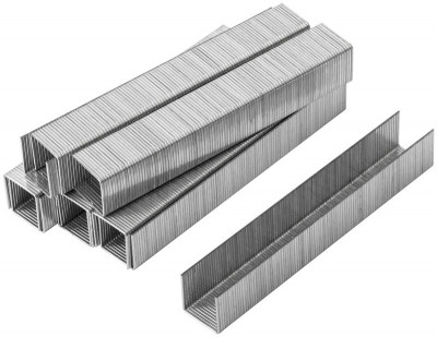 Скоба для степлера закален. прямоугол. 11.3х0.7мм 12мм тип 53 узкая (уп.1000шт) FIT 31312