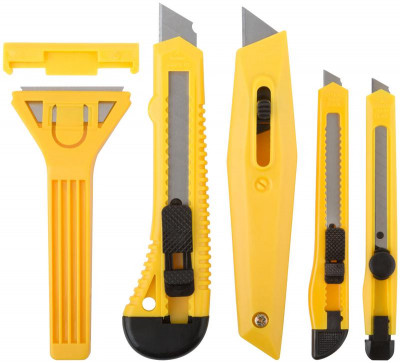 Ножи и скребки набор (уп.5шт) FIT 10505