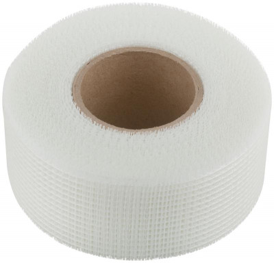 Лента стеклотканевая клейкая 50ммх45м КУРС 11452