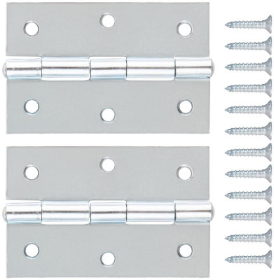 Петля универсальная набор 2шт цинк 75х50мм (уп.2шт) КУРС 66363