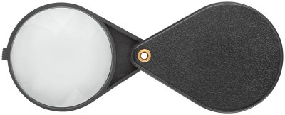 Лупа складная в пластиковом футляре 50мм-5Х КУРС 67551