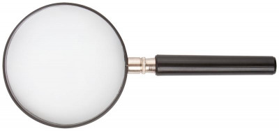 Лупа пластиковый корпус 75мм-3Х КУРС 67553