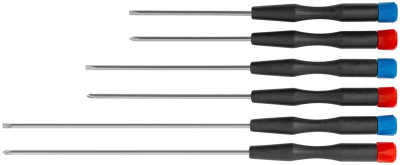 Набор отверток для точных работ удлиненные 6шт PH/SL FIT 56138