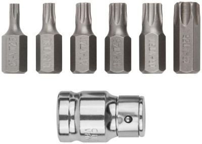 Набор бит дюймTORхдюйм CrV (уп.7шт) FIT 57825