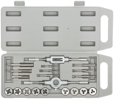 Лерки-метчики легированная сталь профи 20шт пластиковый кейс FIT 70805