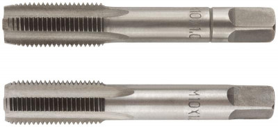 Метчик метрический легированная сталь набор 2шт м10х1.0мм (уп.2шт) FIT 70846