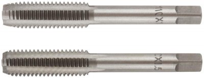 Метчик метрический легированная сталь набор 2шт м10х1.5мм (уп.2шт) FIT 70848