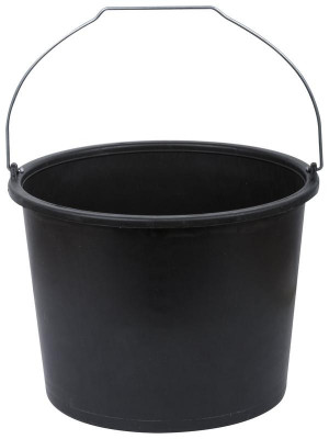 Ведро строительное пластиковое для перемешивания раствора усиленные стенки 12л FIT 04090