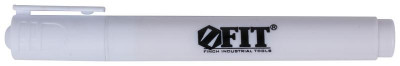 Маркер строительный с жидким красящим составом 147х15мм бел. FIT 04338