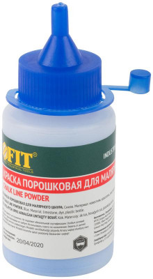 Краска разметочная для ударного шнура 50г син. FIT 04695