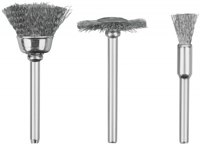Корщетка стальная набор 3 шт FIT 36903