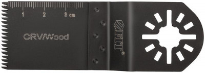 Полотно пильное шлифованное ступенчатое CrV сталь 32.5х0.6мм FIT 37912