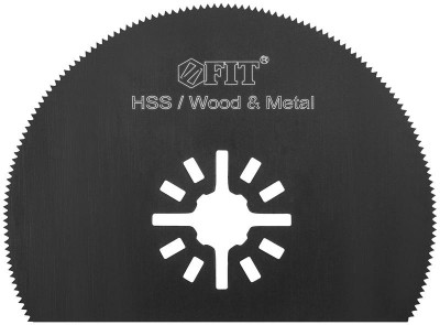 Полотно пильное фрезерованное дисковое прямое Bi-metall Co 8% 80х0.65мм FIT 37929