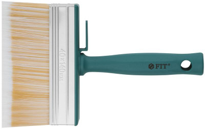 Макловица искусственная светлая щетина пластиковый корпус полая ручка 