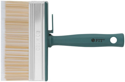 Макловица искусственная светлая щетина пластиковый корпус полая ручка 