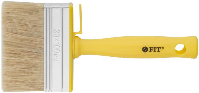 Макловица натуральная светлая щетина пластиковый корпус полая ручка 