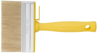 Макловица натуральная светлая щетина пластиковый корпус полая ручка 