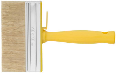 Макловица натуральная светлая щетина пластиковый корпус полая ручка 