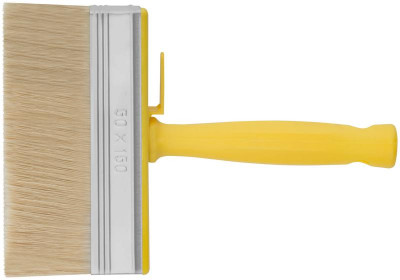 Макловица натуральная светлая щетина пластиковый корпус полая ручка 