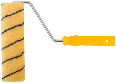 Валик полиакриловый с черной полоской диам. 48/72мм ворс 12мм 230мм беж. FIT 01847