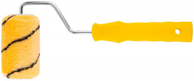 Валик полиакриловый с черной полоской диам. 40/61мм ворс 10.4мм 100мм беж. FIT 01851