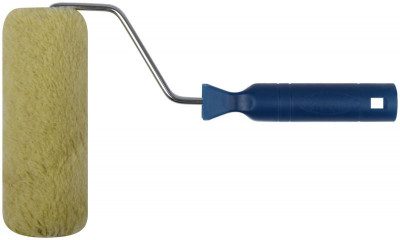 Валик полиакриловый нитяной диаметр 40/76мм ворс 18мм бюгель 6мм 150мм зел. FIT 02152