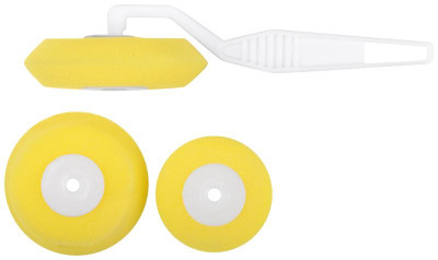 Валик поролоновый угловой набор 3шт желт. FIT 02840