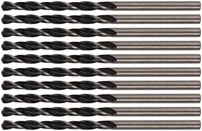 Сверло по металлу HSS черненые 3.0х61мм (уп.10шт) FIT 33530