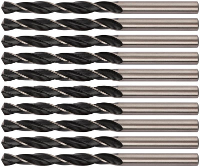 Сверло по металлу HSS черненые 6.0х93мм (уп.10шт) FIT 33560