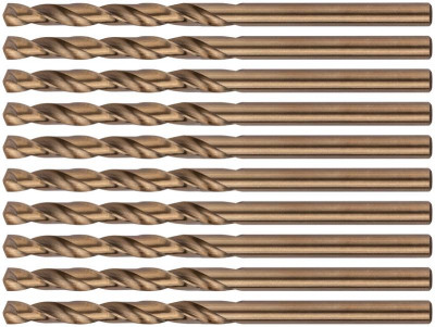 Сверло по металлу HSS с добавкой кобальта 5% Профи 4.2мм (уп.10шт) FIT 33942