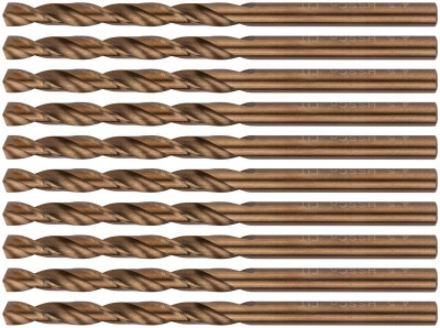 Сверло по металлу HSS с добавкой кобальта 5% Профи 4.5мм (уп.10шт) FIT 33945