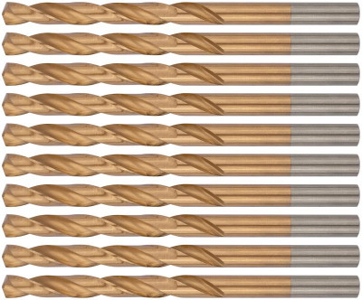 Сверло HSS по металлу титановое покрытие 6.5мм (уп.10шт) FIT 34165