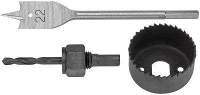 Сверло наборное для замков набор 3шт (22/54мм) FIT 36349