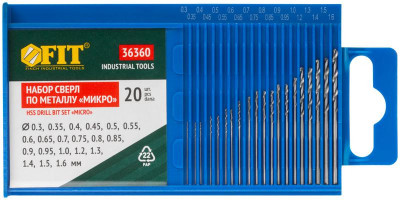 Сверло по металлу HSS полированные 