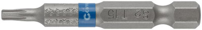 Бита ПРОФИ ТОРКС/Profi TORX T15 50мм сталь (уп.2шт) Cutop 83-657