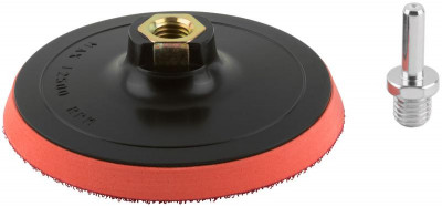 Насадка с липучкой для дрели и УШМ ПРОФИ/Profi 125мм мягкая Cutop 85-573