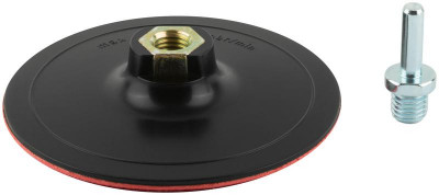 Насадка с липучкой для дрели и УШМ ПРОФИ/Profi 125мм твердая Cutop 85-574