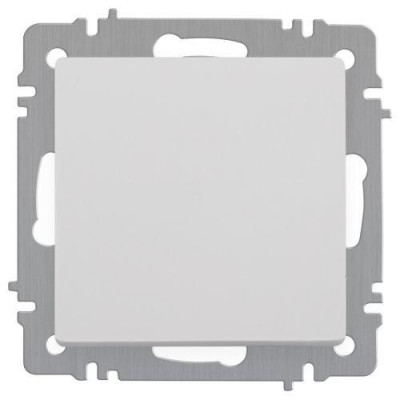 Выключатель 1-кл. СП Accent 6-101-01 10А IP20 250В AL/CU бел. Intro Б0063469