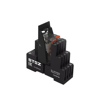 Реле в сборе 220DС диод 4 контакта РПМ-4-220D-4AD/S СТЭЗ 60410005