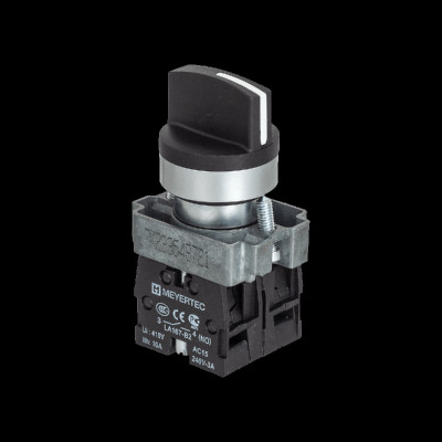 Переключатель на 3 положения с возвратом в центре короткая ручка 2NO IP67 металл MTB2-BDF53 ОВЕН 132664